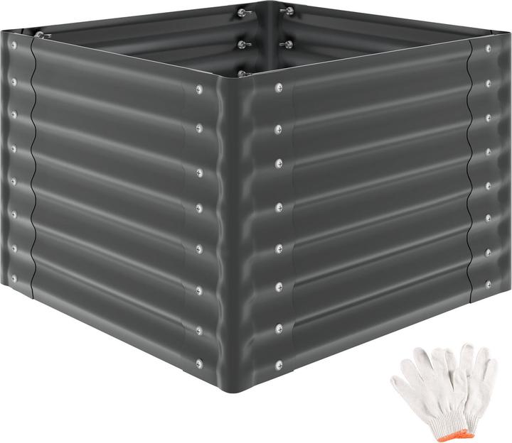 Actual product image tectake Salvia raised bed, galvanized, various sizes