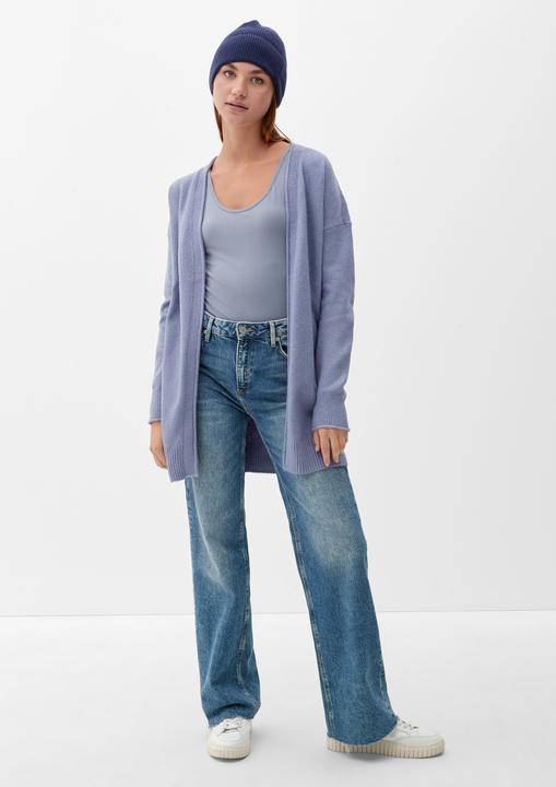 Produktbild s.Oliver Strickjacke Strickjacke in Woll-Optik (XS)