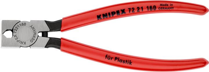Productafbeelding Knipex Zijsnijders voor kunststof 72 21 160 (160 mm)