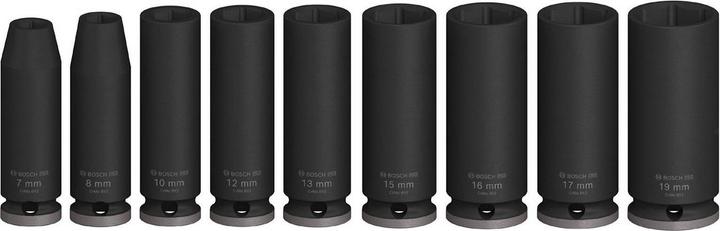 Produktbild Bosch Professional Zubehör Pro Impact (19 mm, 12 mm, 16 mm, 10 mm, 7 mm, 17 mm, 15 mm, 8 mm, 13 mm)