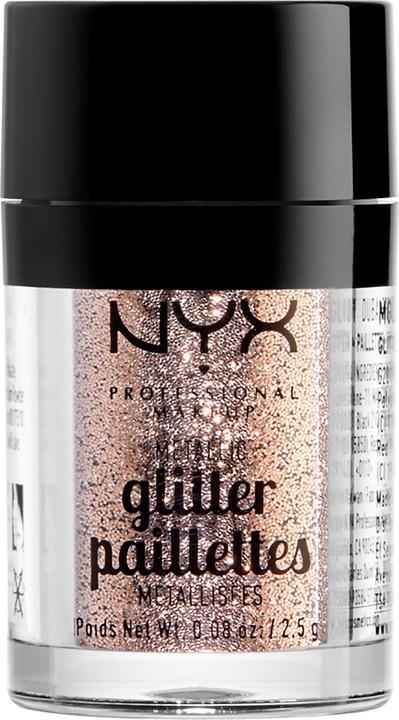 NYX Professional Make-Up Metallic Glitter (Goldstone, Highlighter, 2.50 g)