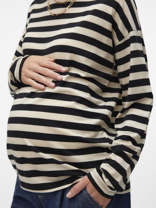 Produktbild Vero Moda Maternity Locker geschnitten U-Boot Ausschnitt Top Top (XS)