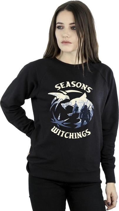 Produktbild Netflix The Witcher Christmas Wolf Sweatshirt (5XL)