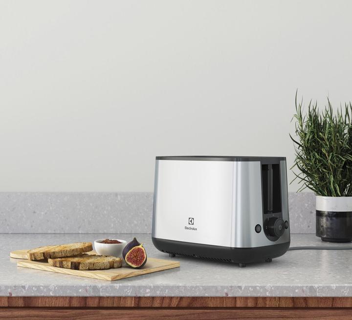 Produktbild Electrolux E3T1-3ST Toaster 2 Scheibe(n), Edelstahl