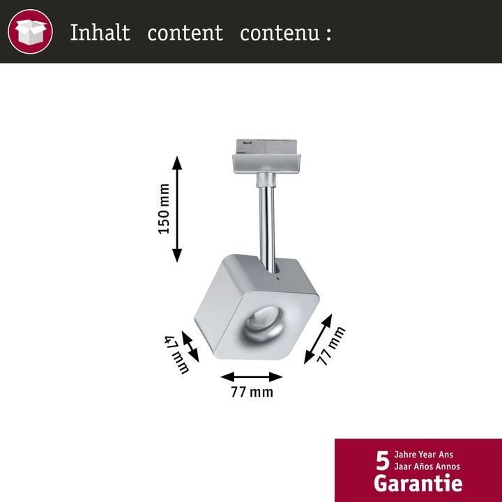 Image du produit Paulmann URail Cube (770 lm)