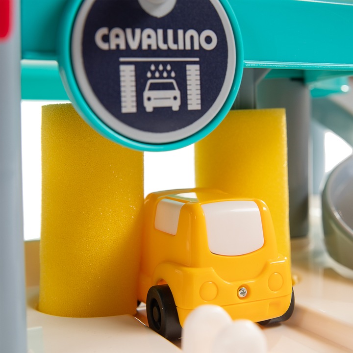 Actual product image Polesie Cavallino luxury garage with cars