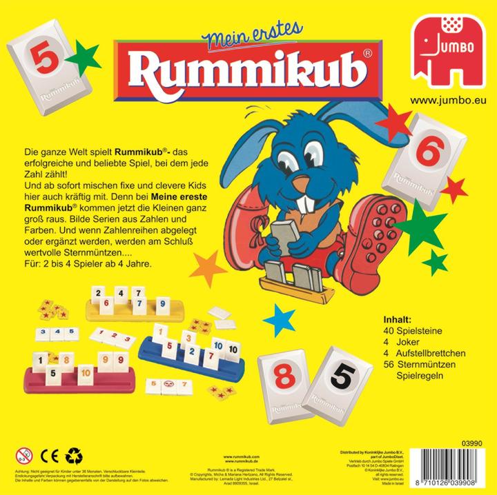 Image du produit Jumbo Mon premier Rummikub (Allemand)