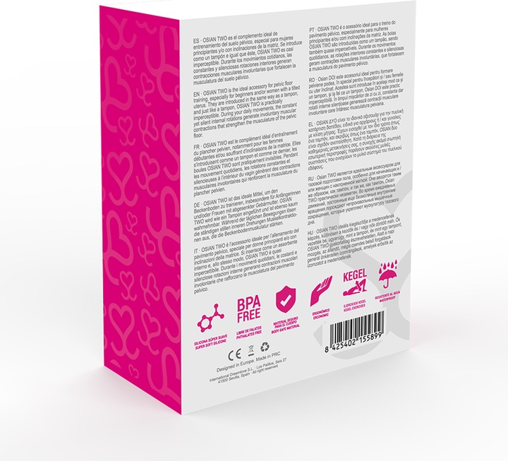 Produktbild Moressa Osian Two Premium Silicone Pink (101 g)