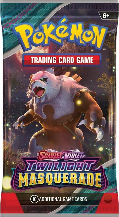 Immagine prodotto Pokémon Twilight Masquerade (Inglese, Display del booster)