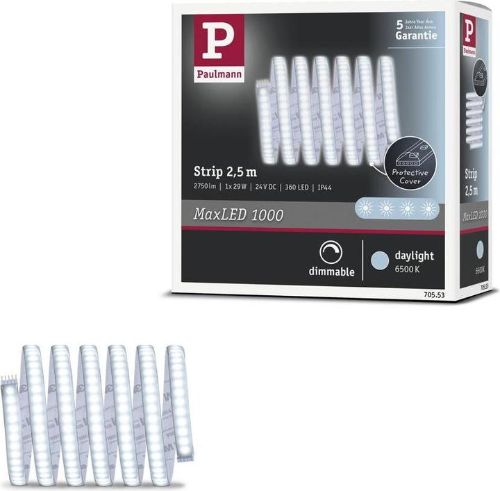 Image du produit Paulmann MaxLED 1000 Stripe (Blanc froid, 250 cm, Intérieur)