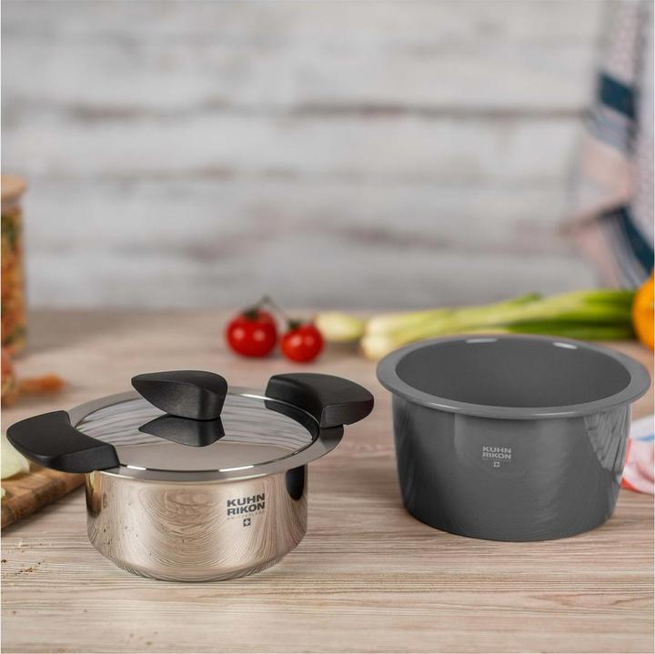 Immagine prodotto Kuhn Rikon Hotpan (14 cm, Pentola, Acciaio inossidabile)