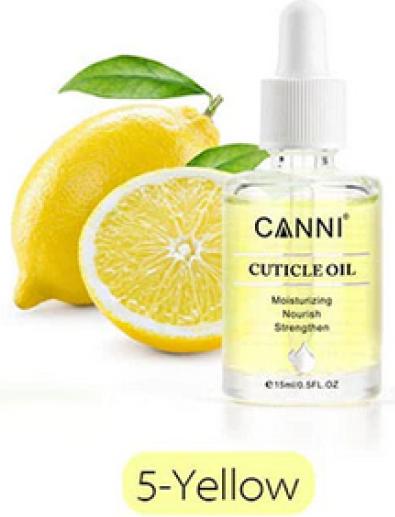 Image du produit Canni Huile pour cuticules jaune (15 ml)