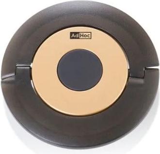 Produktbild AdHoc Sekt- / Champagnerverschluss Gusto, black&gold, Kunststoff/Silikon, D: 8,2 cm, H: 1,7 cm (Champagnerverschluss)