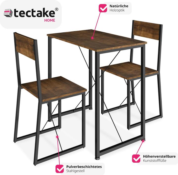 Produktbild tectake Sitzgruppe Margate
