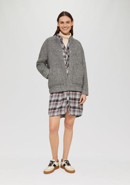 Immagine prodotto S.Oliver Kleid Strukturierte Longbluse aus Viskosemix (34)