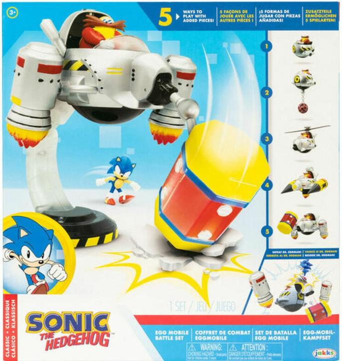 Image du produit Jakks Pacific Sonic - Egg Mobile Battle Set (414444)