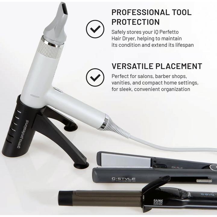 Actual product image GAMA Hair dryer holder IQ