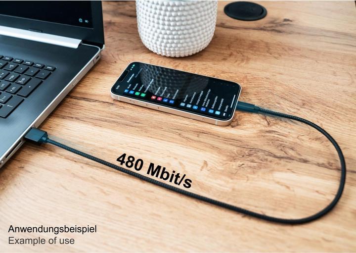 Produktbild Good Connections USB A — Lightning (0.50 m, USB 2.0, 12 W)