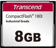 Actual product image Transcend 8GB CF Card SLC mode WD-15 Wide Temp (P) (8 GB, CF)
