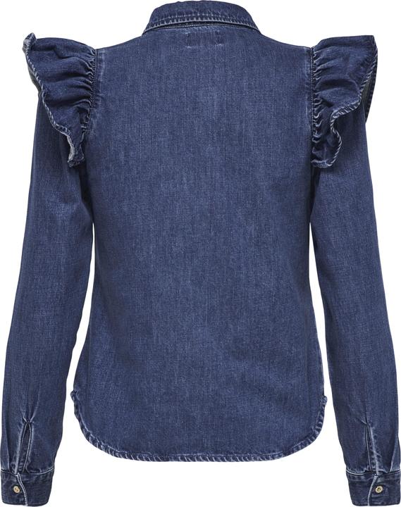 Immagine prodotto Only Camicia di jeans con volant (M)