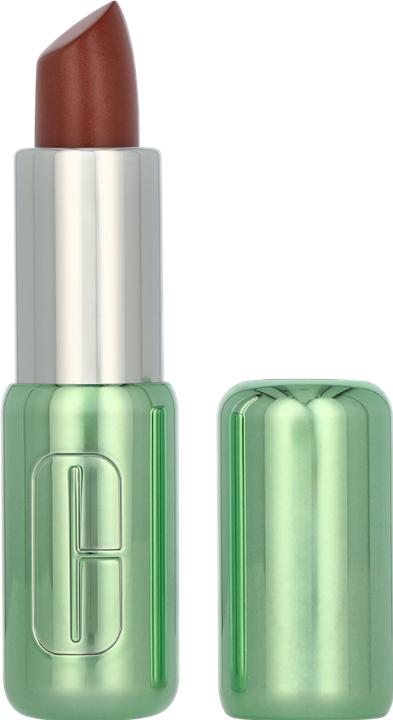 Actual product image Clinique Pop Longwear Lipstick Mocha Pop - Satin 3.9g (Mocha Pop)