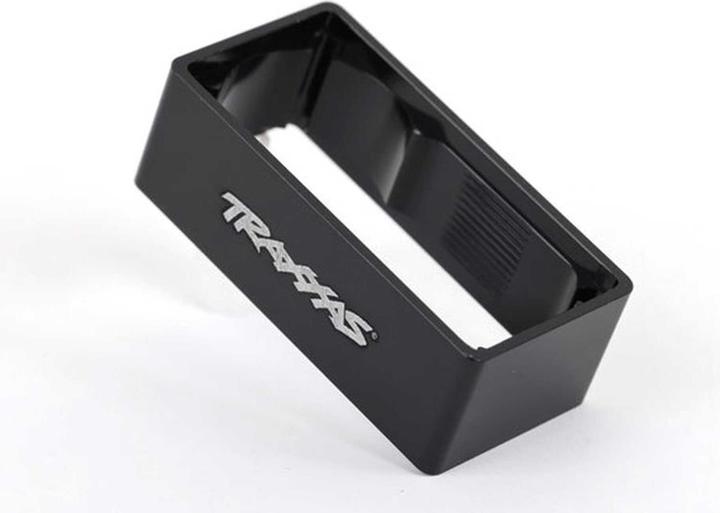 Traxxas servobehuizing aluminium (zwart geanodiseerd) (midden) (2275 servo)