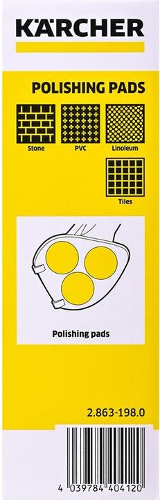Actual product image Kärcher Polishing pads for stone/ linoleum/ PVC