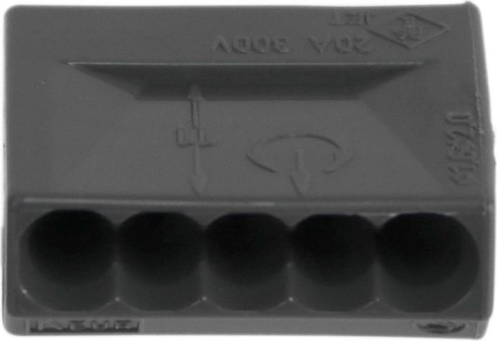 Actual product image Wago Steckklemmen, 273-105, 5-polig, 2,5 mm², 100 Stück