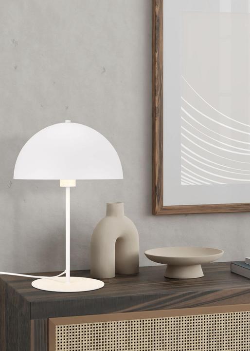 Image du produit Trio Nola lampe de table E27 ⌀30cm blanc mat (E27)