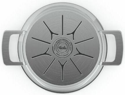 Actual product image Fissler Phi Collection Kookpan met Glasdeksel, 20cm (20 cm, Pot, Stainless steel)