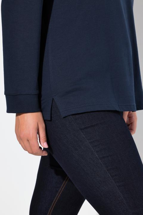 Produktbild Ulla Popken Sweatshirt, Moin, Stehkragen, Langarm (42, 44)
