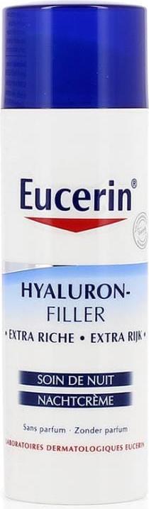 Produktbild Eucerin Hyaluron - Filler Extra Riche Nachtpflege 50 ml (50 ml, Nachtcreme)