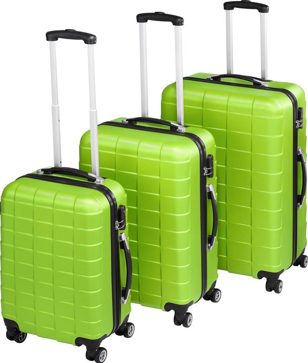 Actual product image tectake Trolley Set 3 pcs. (98 l, L (90 - 115l))