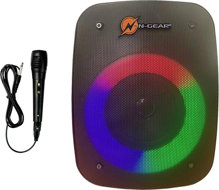 N-Gear Bluetooth Speaker Playback/Mikro/LED (6 h, Akkubetrieb)