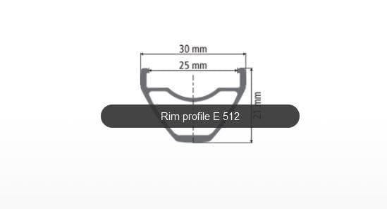 Produktbild DT Swiss E 512 Enduro Disc Felge 27.5" (27.50")