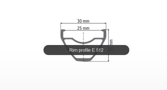 Immagine prodotto DT Swiss Cerchio a disco E 512 Enduro 27.5 (27.50")