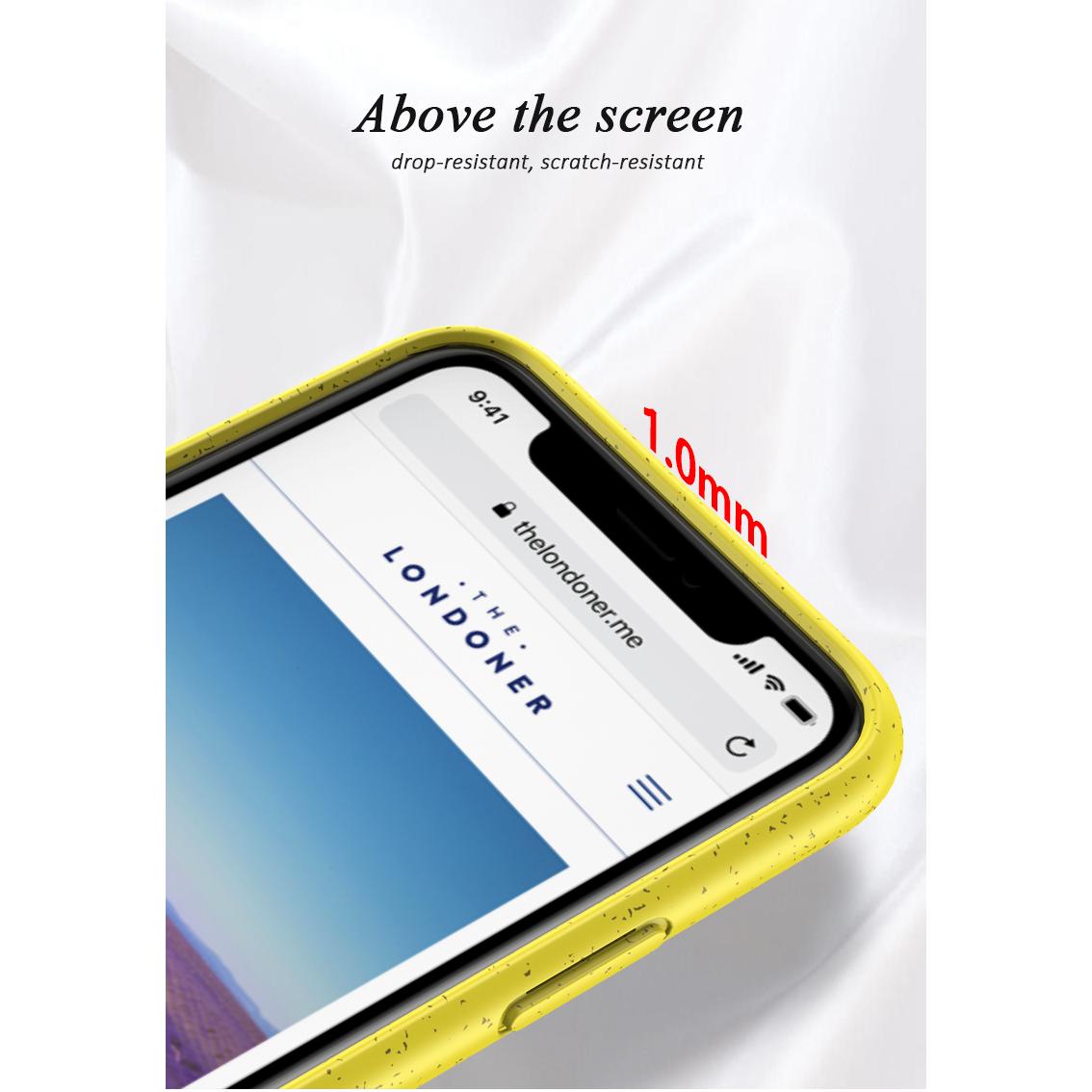Thumbnail - cyoo BioCase - iPhone 12 Pro Max 6.7" - Gelb - Hard Case - Biologisch, Weiteres Smartphone Zubehör, Gelb