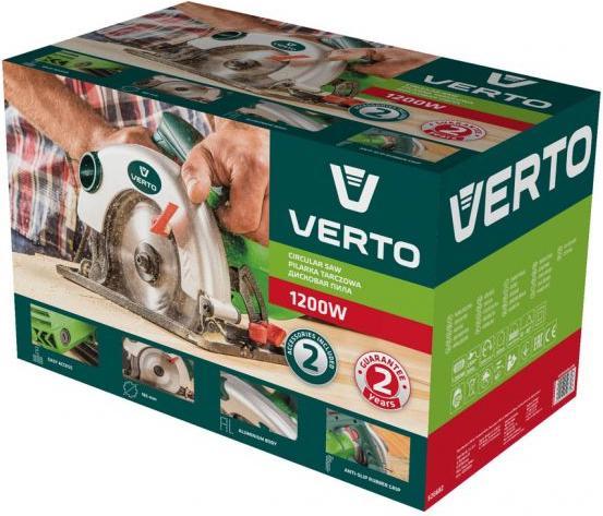 Actual product image Verto 682 Portable Circular Sawing Machine, Metallic