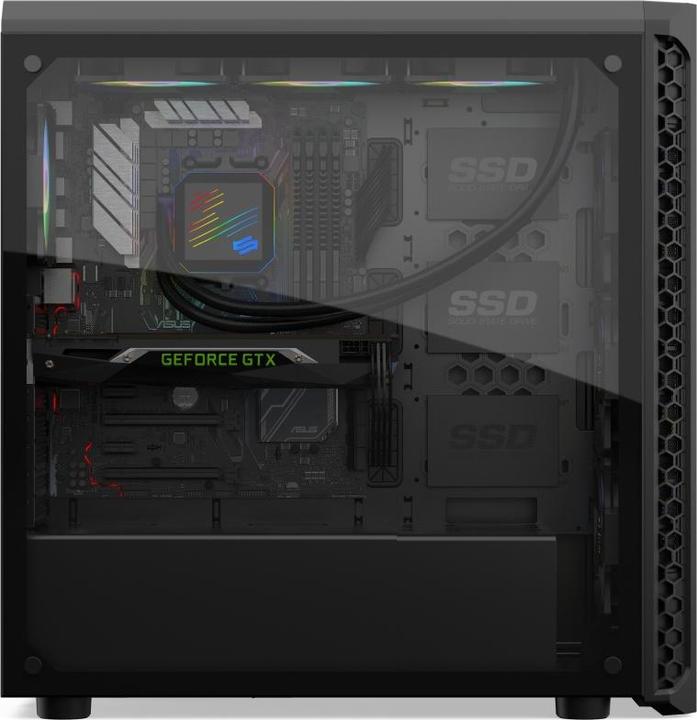 Produktbild Silentium PC Signum SG7V EVO TG ARGB - Tower - ATX - ohne Netzteil (ATX / PS/2) (ATX, mATX)