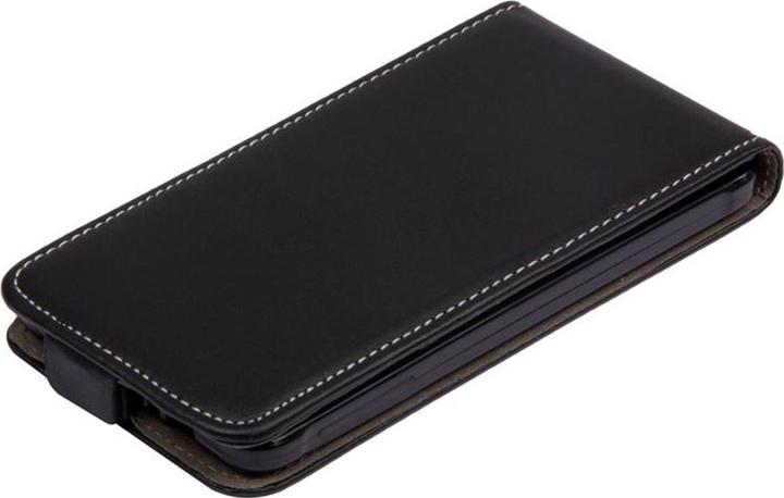 Produktbild König Design Hülle Tasche (Slim Flex) für Handy Samsung Galaxy Alpha schwarz (Samsung Galaxy Alpha)