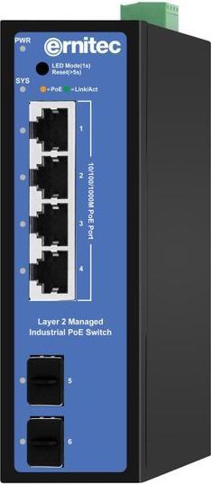 Produktbild Ernitec 4-port 1000Mbps Industrial (4 Ports)