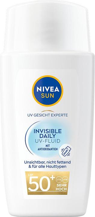 Immagine prodotto NIVEA UV Face Invisible Daily Fluid SPF 50+ (Crema solare, SPF 50+, 40 ml, 70 g)