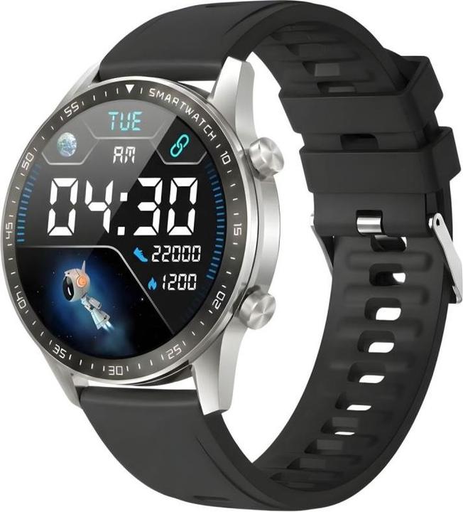 Actual product image Gravity Smartwatch Srebrny Bransoleta + Pasek GT10-6 (46 mm)