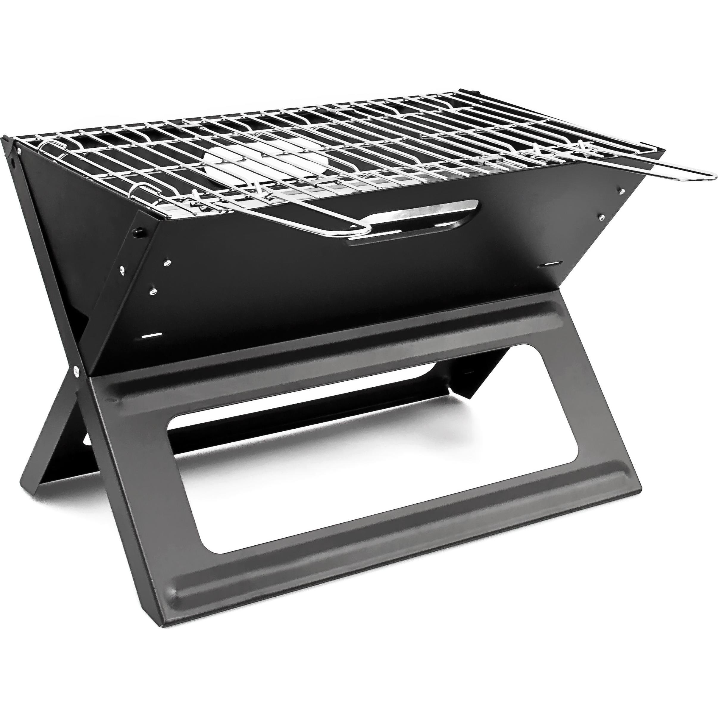 Relaxdays, Holzkohlegrill, Klappgrill (45.50 cm)
