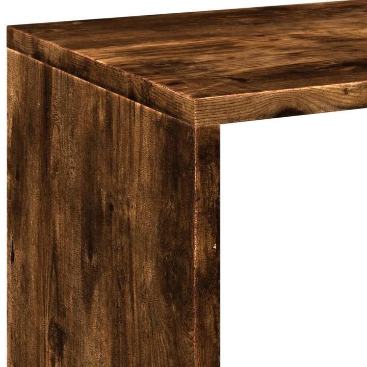 Produktbild VidaXL Raumteiler Bücherregal Standregal Büroregal Würfelregal Räuchereiche (102 x 29 x 103.5 cm)