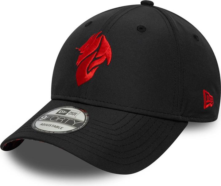 Actual product image New Era 9Forty Strapback Cap - Grime Ac Mailand Schwarz