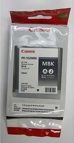 Image du produit Canon Pfi-102mbk (MBK)