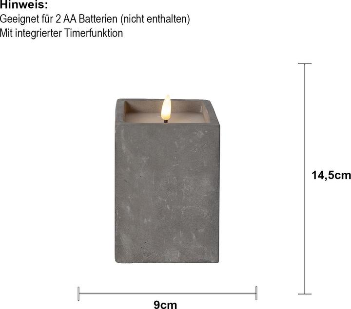 Produktbild Star Trading LED Pillar Kerze Flamme Cem (1 x)
