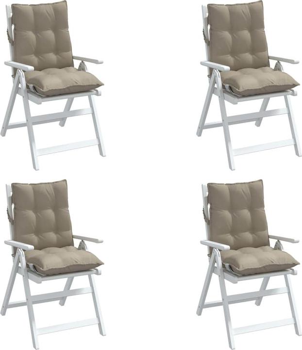 Actual product image vidaXL Low backrest supports (100 x 50 x 7 cm)