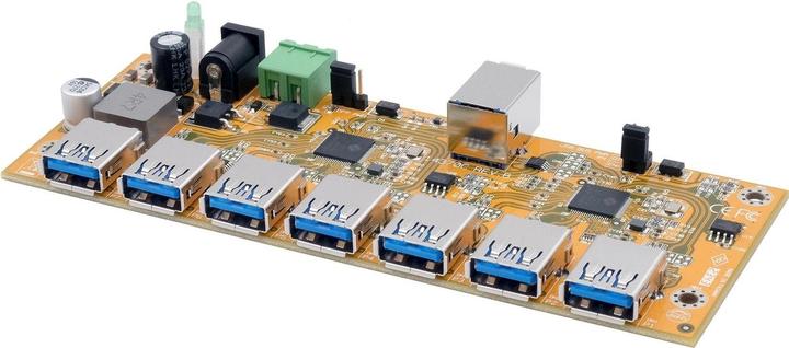 Image du produit Exsys Carte Hub industrielle USB 3.2 Gen 1 7 ports (USB-B, 7 ports)